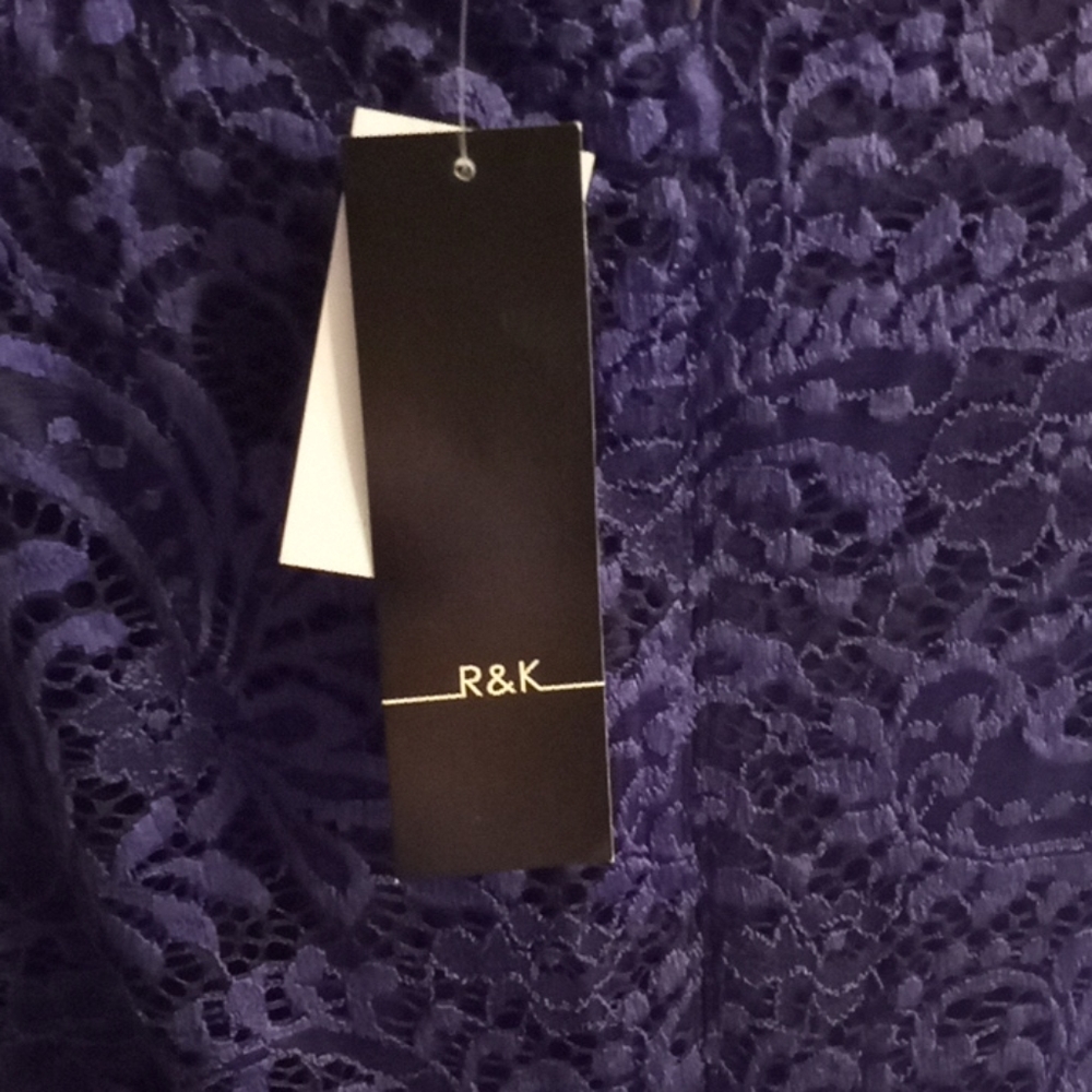 New Beautiful R &K DRESS SIZE 16 - Picture 6 of 8